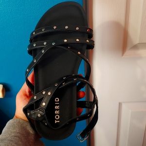 Torrid wrap sandals